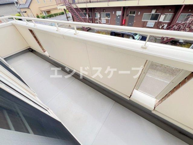 エアリーⅠのバルコニー|高崎、前橋のお部屋探しはエンドスケープまで！お客様の理想お聞かせ下さい♪