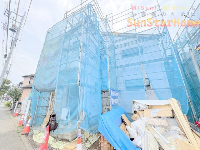 【サンスターホーム】武蔵村山市大南1丁目　新築戸建2号棟の外観
