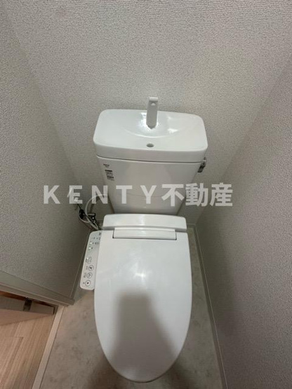 【トイレ】 | ＰＲＥＭＩＵＭ　ＣＵＢＥ　武蔵新田 | トイレです