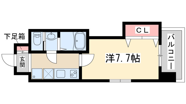 【間取り】 | ラグゼ新大阪2