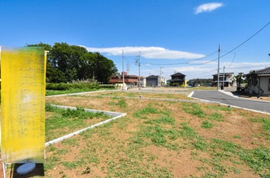 敷地面積60～88坪　売地　川越市下松原の外観|日当たり良好♪