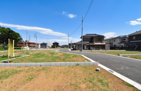 敷地面積60～88坪　売地　川越市下松原の外観