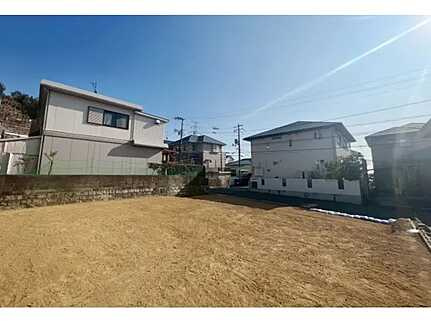 広島市安佐北区口田5丁目　土地の外観
