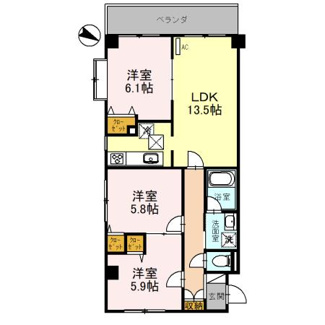 【間取り】 | シャインヒル Ⅲ