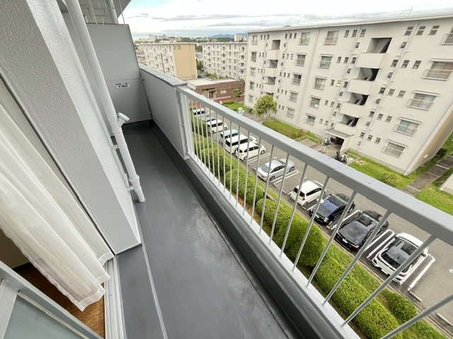 泉北桃山台第二団地38号棟のバルコニー