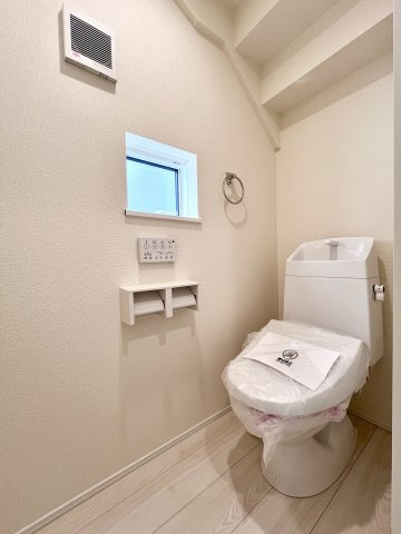 Cradle Garden玉村町斎田第2　新築住宅 2号棟のトイレ