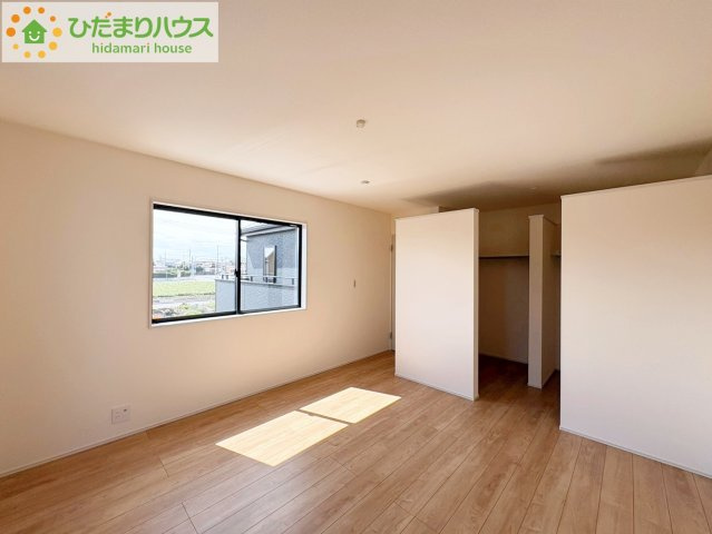 ひたちなか市中根9期　新築戸建　3号棟の寝室|ゆったり広々8.5帖の主寝室!(^^)!