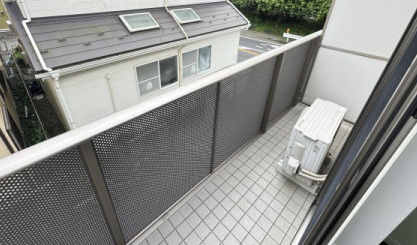 コンフォートシティ増尾 のバルコニー