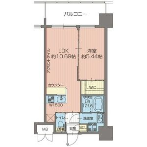 プレジオ吹田の間取り