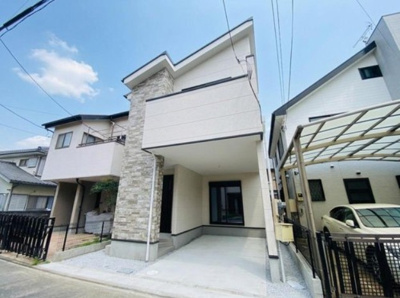 【外観パース】 | 大和市鶴間4期 新築戸建 全1棟