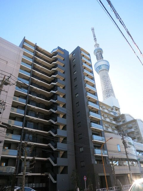 フラージュ押上の外観