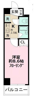 【間取り】 | ヴェリーニ東松戸 | 間取りです。