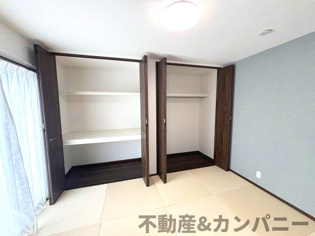土居町新築分譲住宅　の和室|収納もたっぷりできます