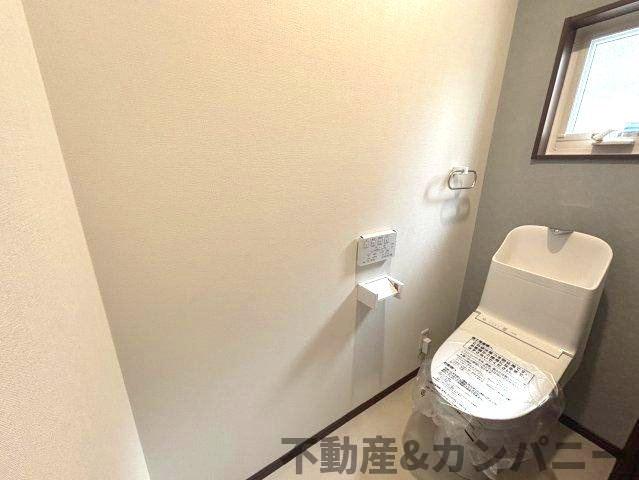 土居町新築分譲住宅　のトイレ|シンプルで使いやすいトイレです