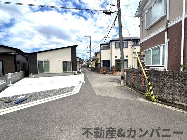 土居町新築分譲住宅　の前面道路含む現地写真|前面道路含む現地写真です