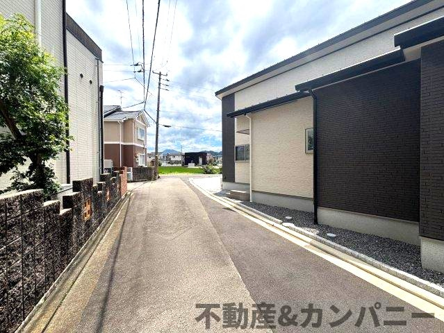 土居町新築分譲住宅　の前面道路含む現地写真|前面道路含む現地写真です