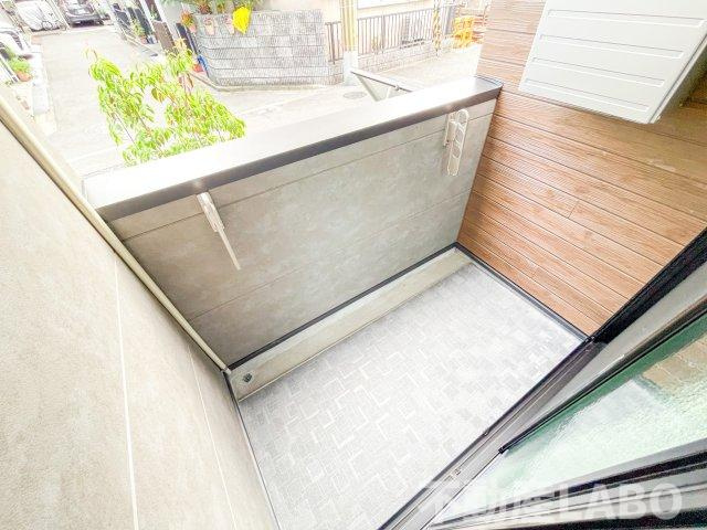 プレデンシア上住吉のバルコニー