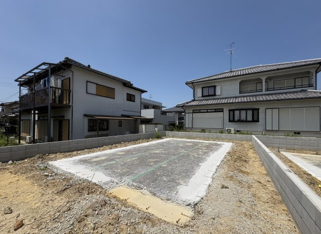 和泉市光明台2丁目新築戸建1号棟の外観|現地　2026年7月9日時点