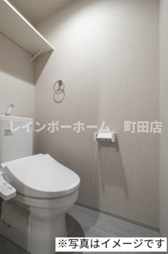 robot home 小田急相模原※初期費用分割あと払いサービス利用可能物件のトイレ|イメージ写真になります。
