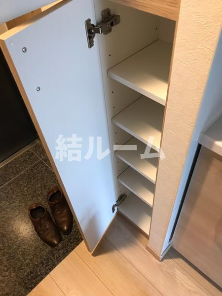 板橋区高島平８丁目の賃貸マンションの収納