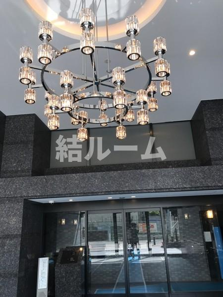 板橋区高島平８丁目の賃貸マンションのロビー
