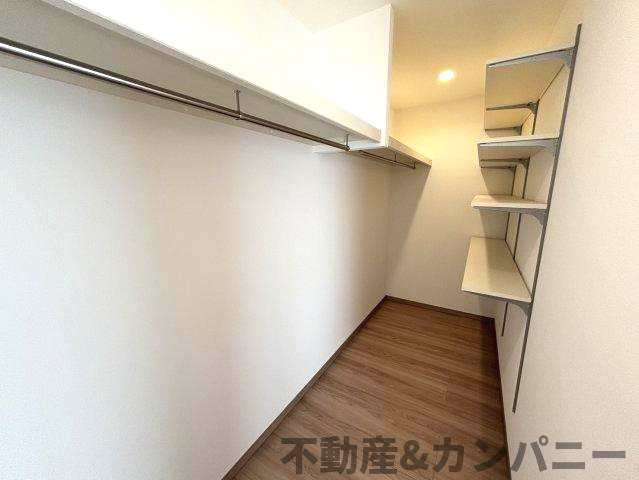 土居町新築分譲住宅　の収納|たっぷり収納できるウォークインクローゼットです