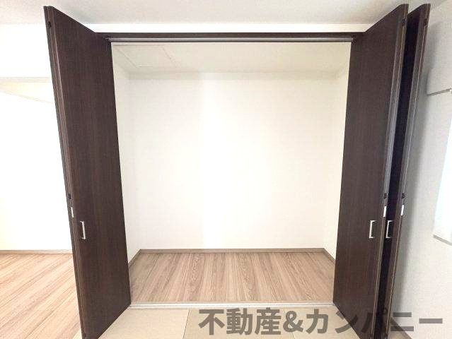 土居町新築分譲住宅　の収納|大きなスペースがあり、収納には困りません