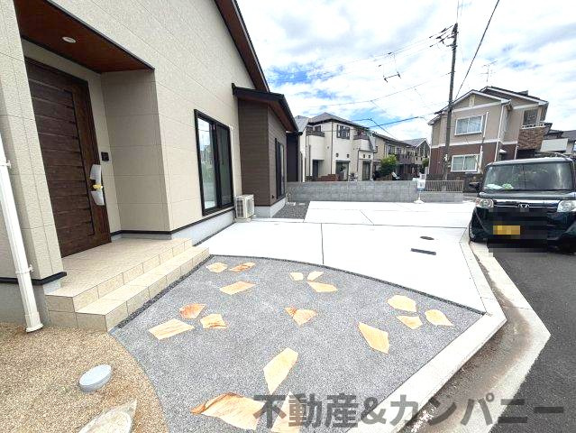 土居町新築分譲住宅　の駐車場|駐車場があるので、車を買う予定の方も安心です