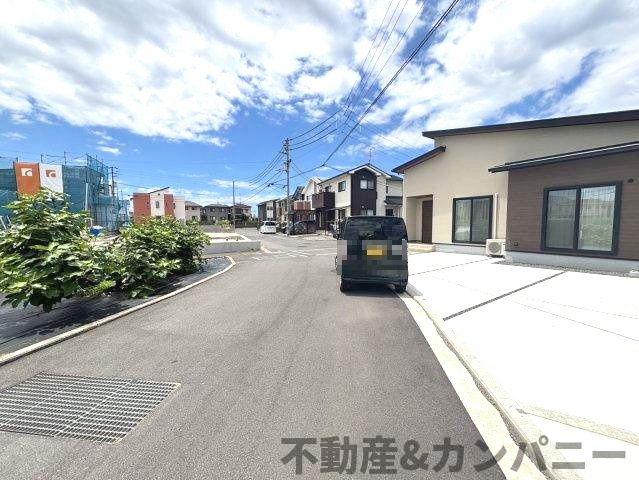 土居町新築分譲住宅　の前面道路含む現地写真|前面道路含む現地写真です