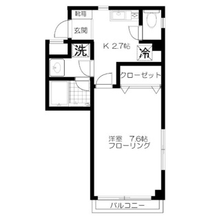 【間取り】 | カーザＭ | 間取りです。
