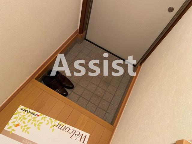 ボヌール旗の台の玄関