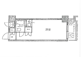 【間取り】 | ライオンズマンション千駄ヶ谷第２ | 間取りです。