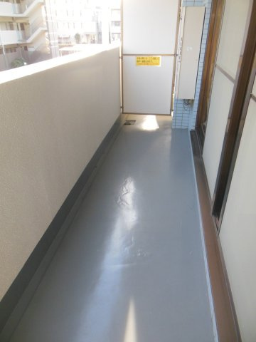 平和台グリーンハイツのバルコニー