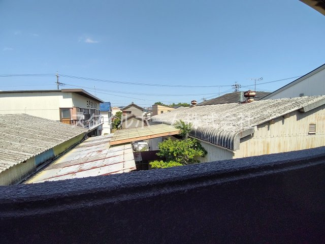 セザンヌ菰口の展望|バルコニーからの展望です。