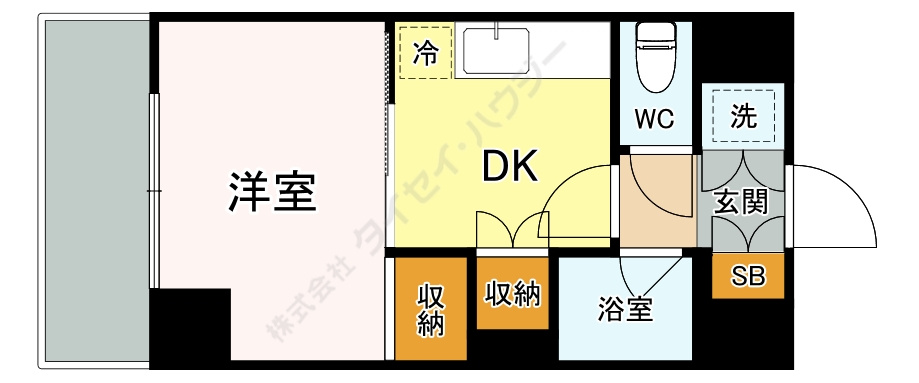 ホームズ隅田の間取り
