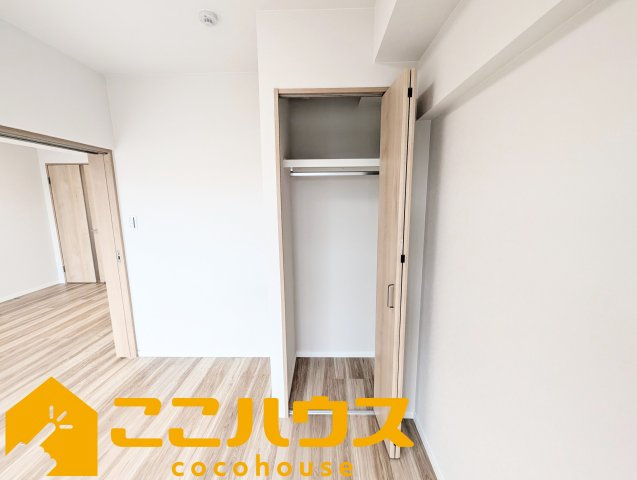 ライオンズマンション志真志の収納|使いやすいクローゼット付き♪