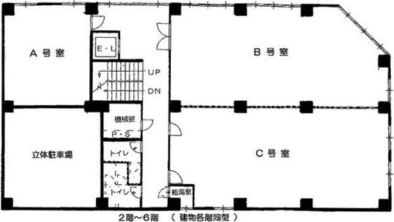名和丸の内ビル(メイワ マルノウチ ビル)の間取り