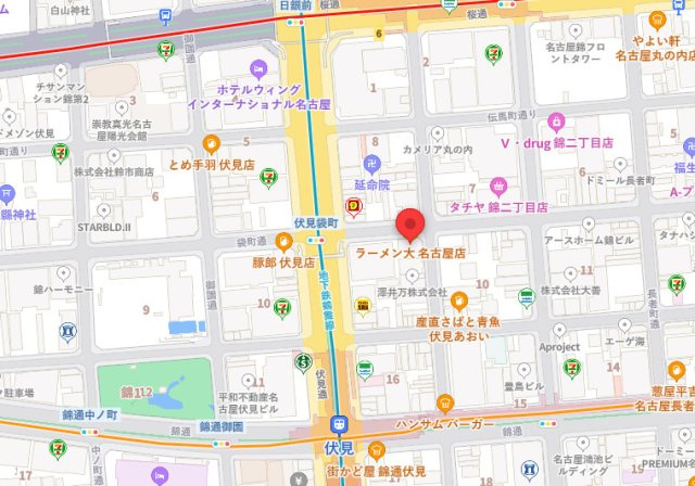 名和丸の内ビル(メイワ マルノウチ ビル)の地図