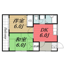 【間取り】 | ハイツ潮見