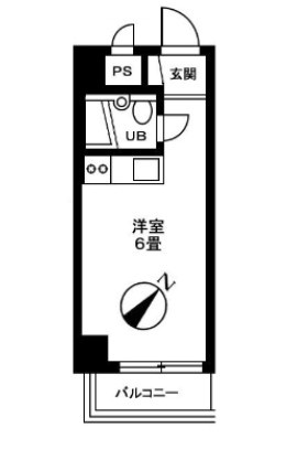 メゾン大場の間取り