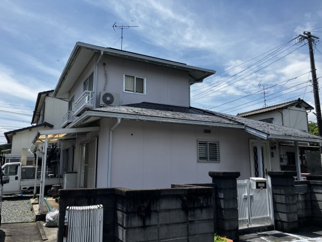 諸富町山領戸建ての外観|南東より撮影