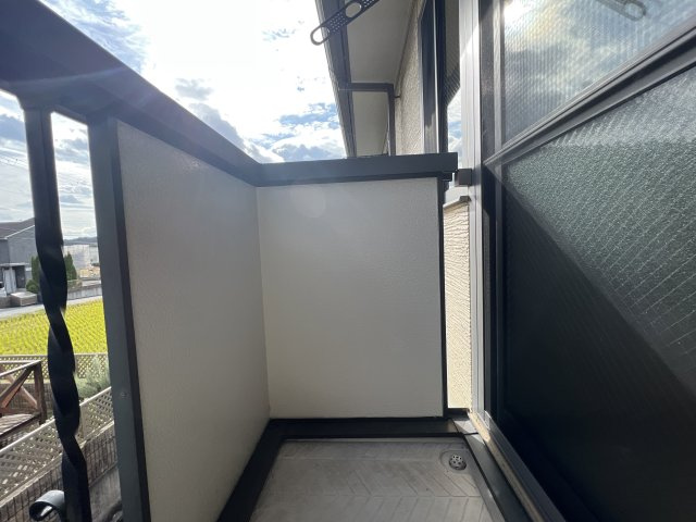 リビングタウン古坂弐番館のバルコニー