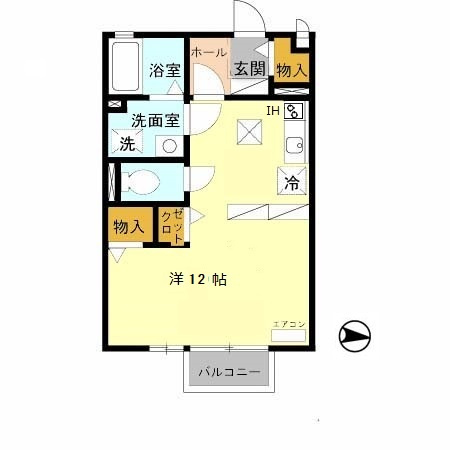 リビングタウン古坂弐番館の間取り