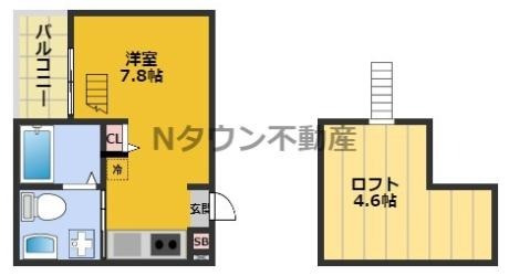 【間取り】 | アクアガーデン | 間取りです