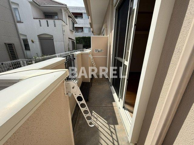 フルール花屋敷のバルコニー