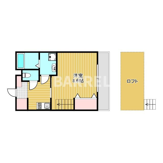 フルール花屋敷の間取り