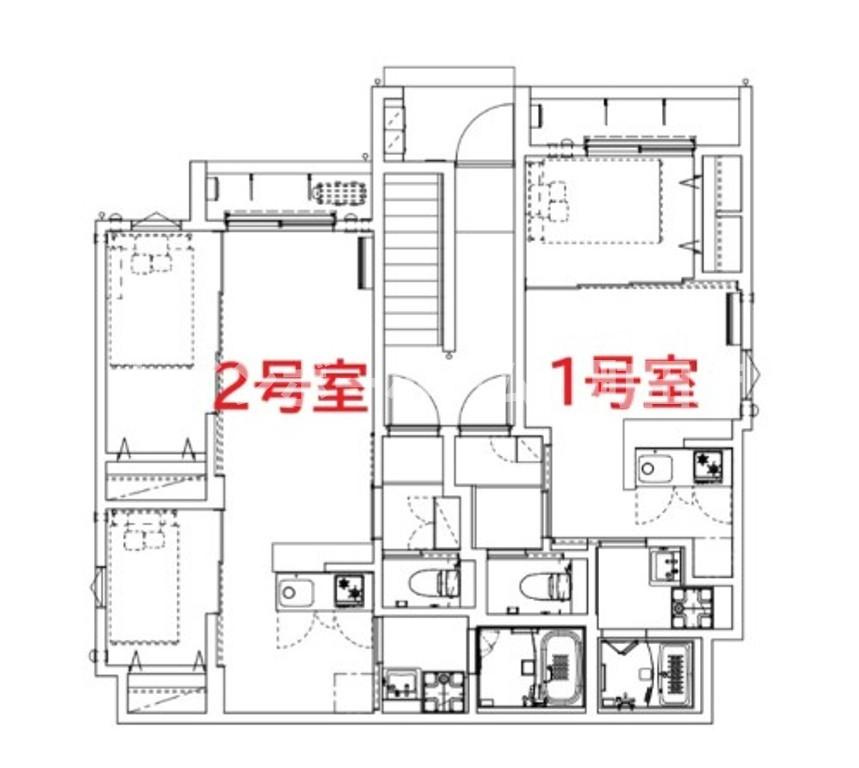 robot home 小田急相模原※初期費用分割あと払いサービス利用可能物件の区画図