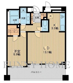【間取り】 | アーデン駒沢パークフロント
