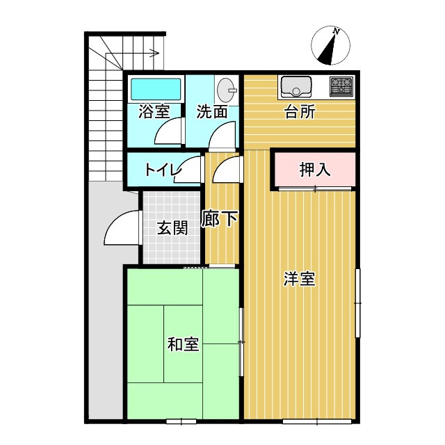 【間取り】の画像