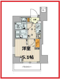 【間取り】 | スカイコート田端第３